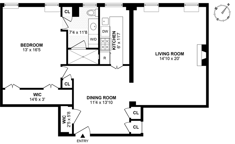 Floorplan for 969 Park Avenue