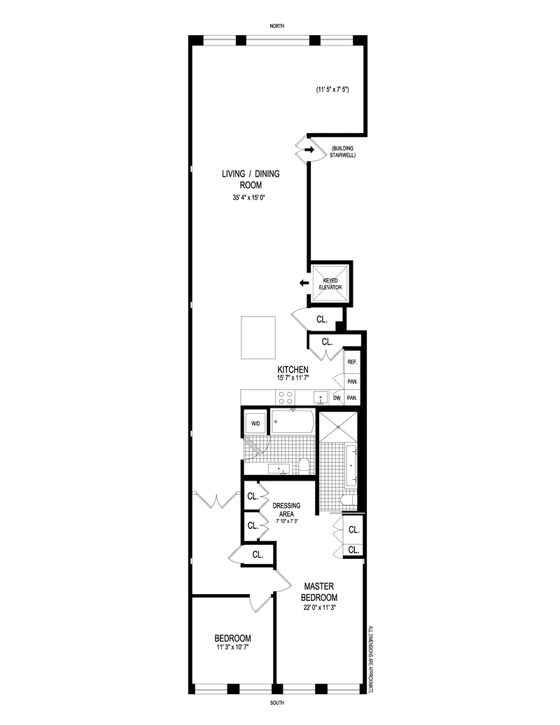 Floorplan for 56 East 13th Street
