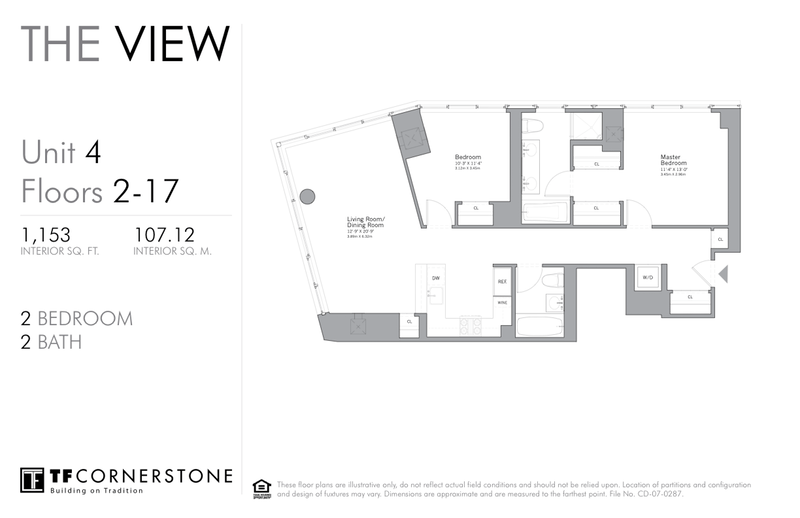 Floorplan for 46 -30 Center Boulevard, 1004