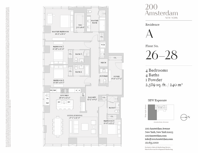 Floorplan for 2218 Jackson Avenue, 514