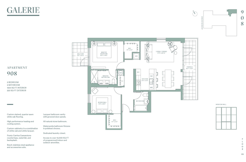 Floorplan for 2218 Jackson Avenue, 908