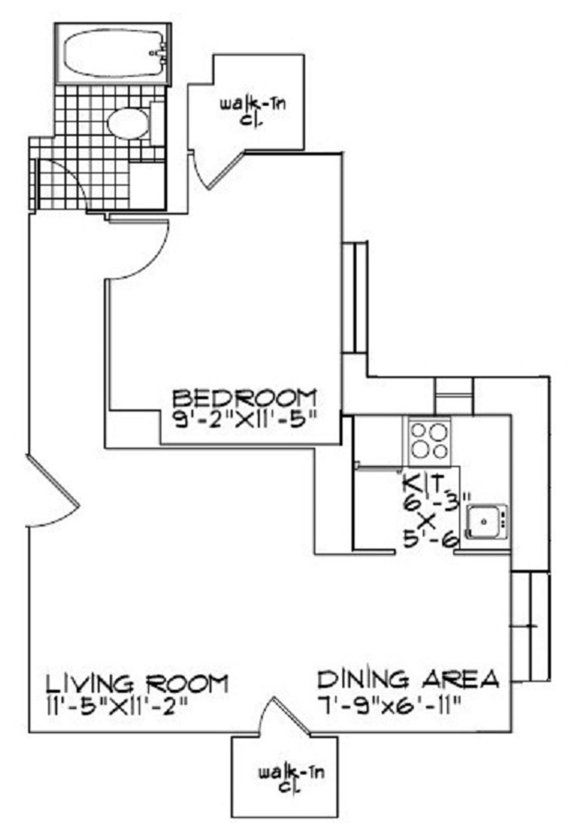 Floorplan for Park Avenue