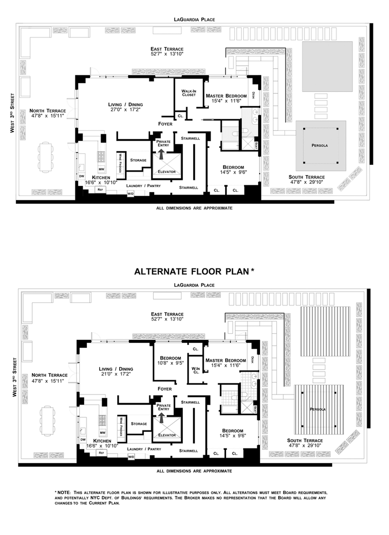 Floorplan for 552 Laguardia Place