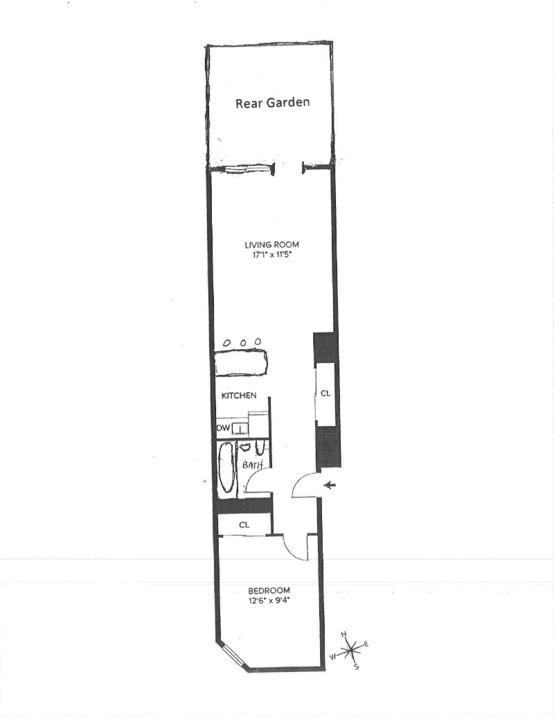 Floorplan for 515 East 88th Street
