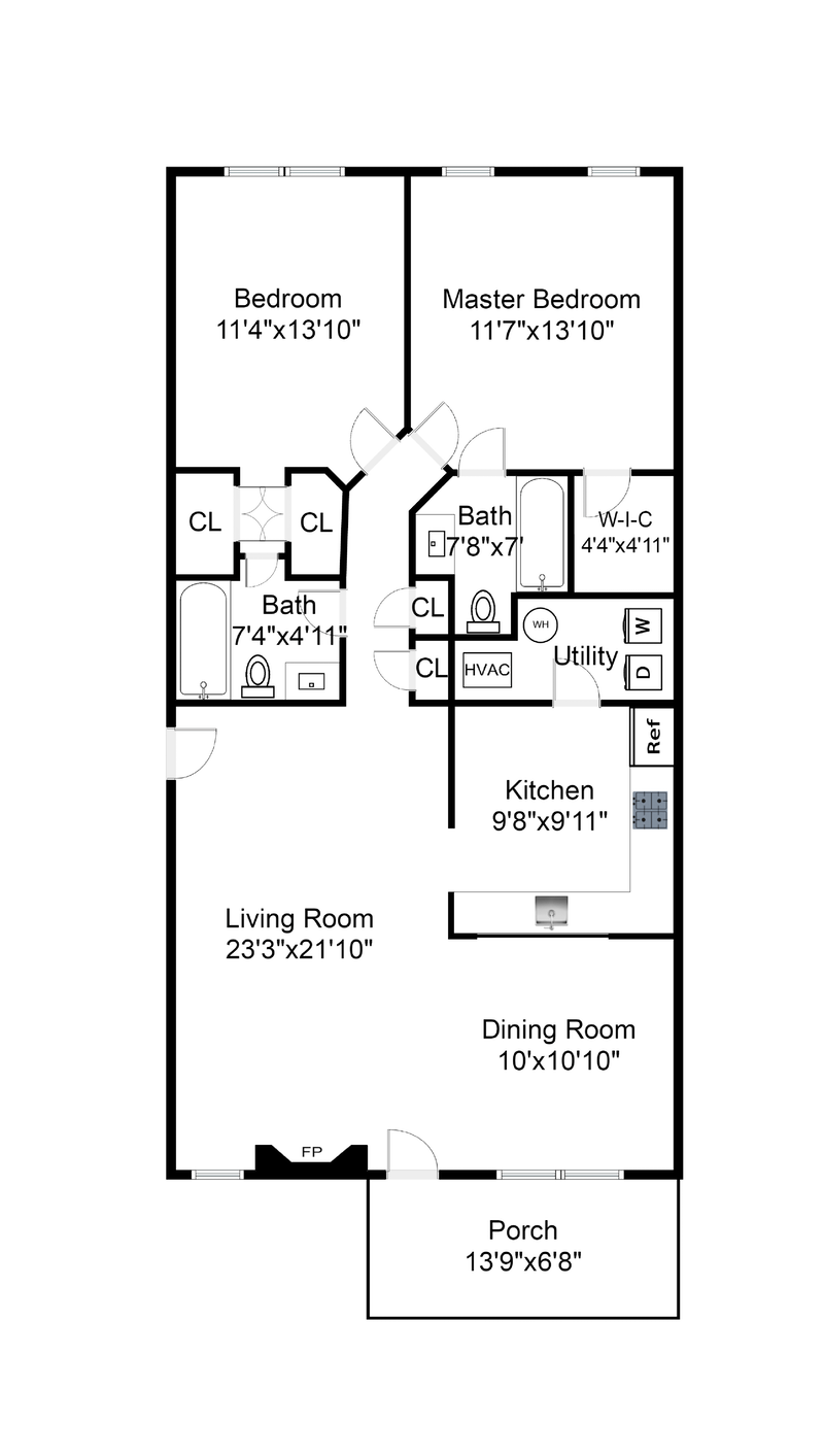 Floorplan for 26 Spruce Court