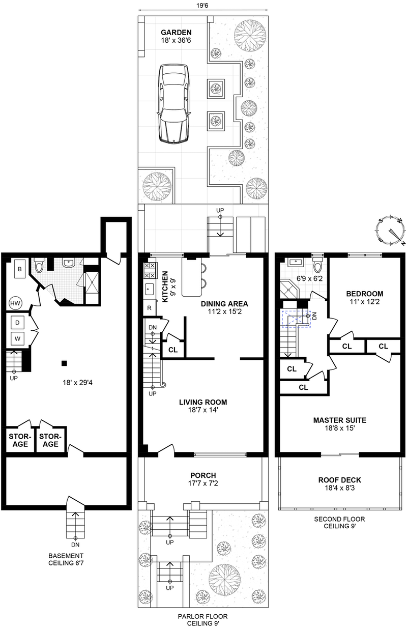 Floorplan for 625 78th Street