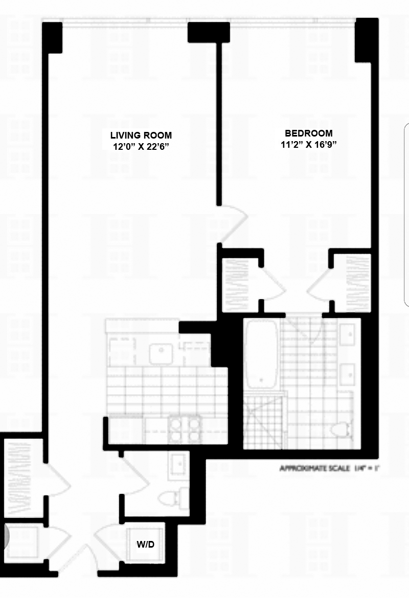 Floorplan for 255 Hudson Street