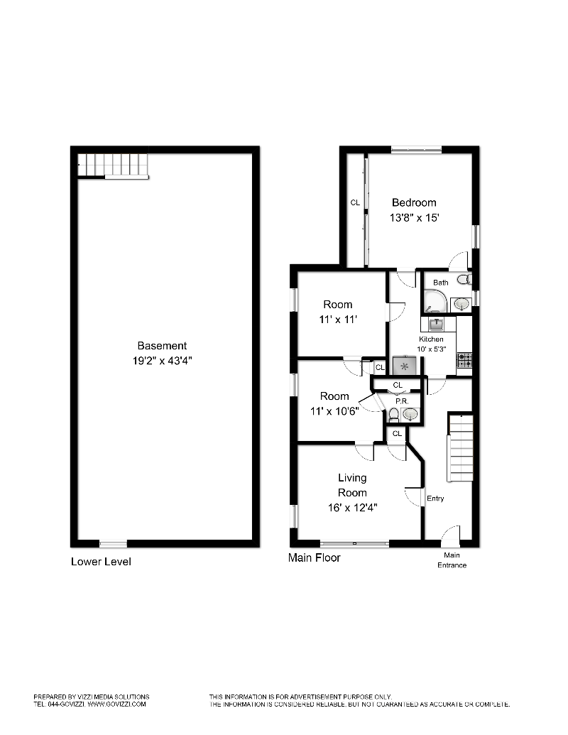 Floorplan for 448 67th Street