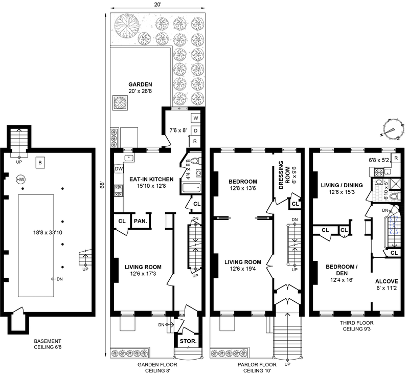 Floorplan for 333 Hoyt Street