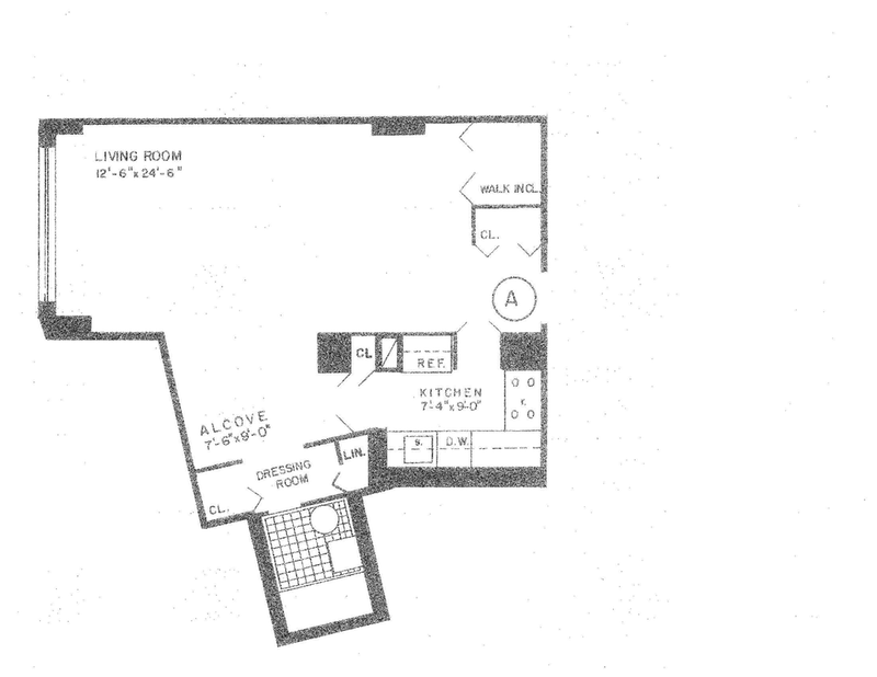 Floorplan for 2500 Johnson Avenue, 16A