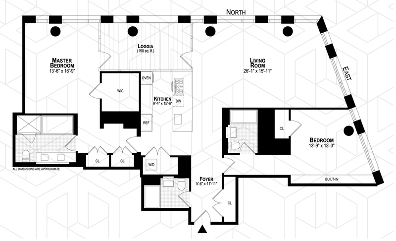 Floorplan for 101 Warren Street, 2350