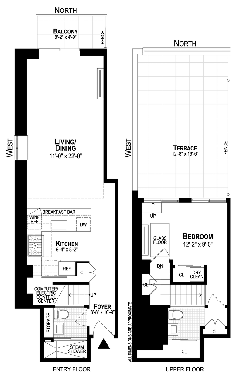 Floorplan for 67 East 11th Street, 706