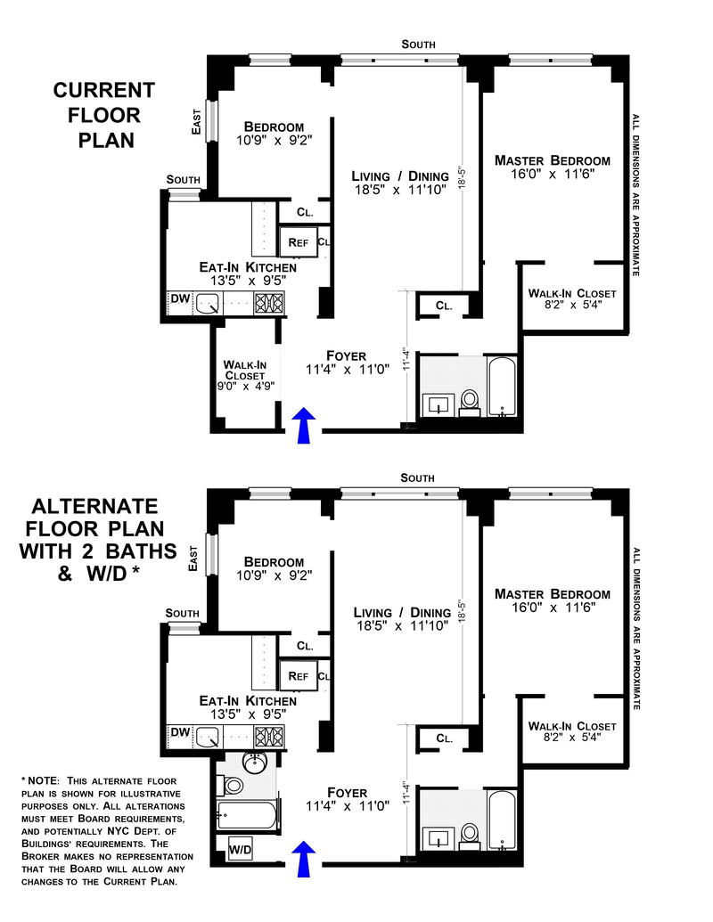 Floorplan for 401 East 89th Street, 7P