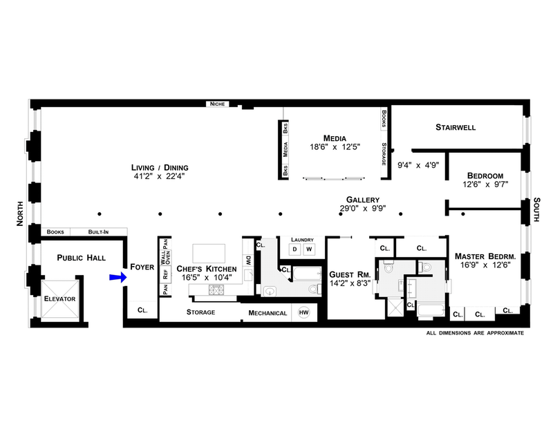 Floorplan for 17 White Street