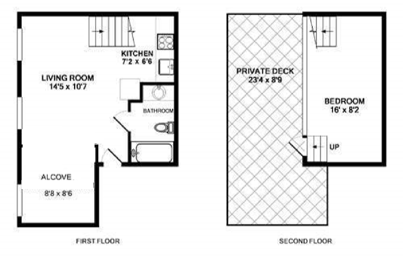 Floorplan for 496 Laguardia Place, PHB