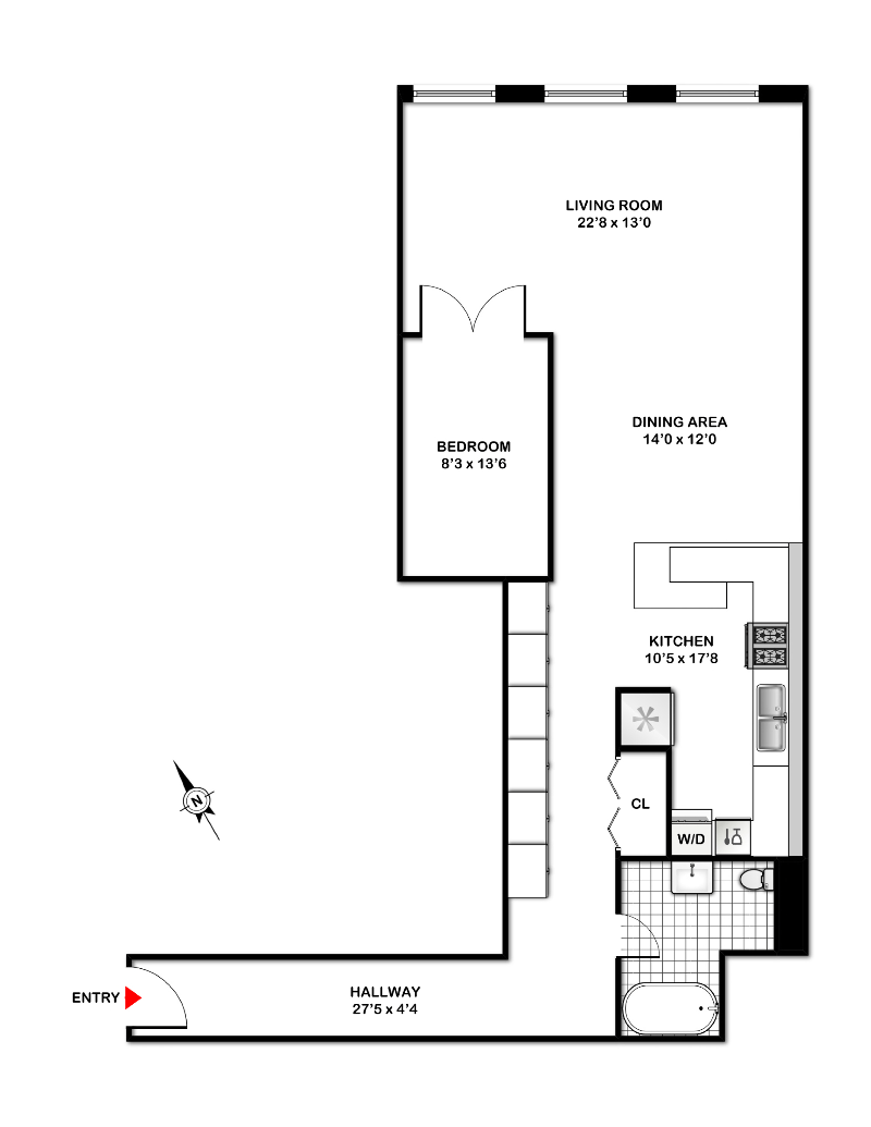 Floorplan for 138 Grand Street