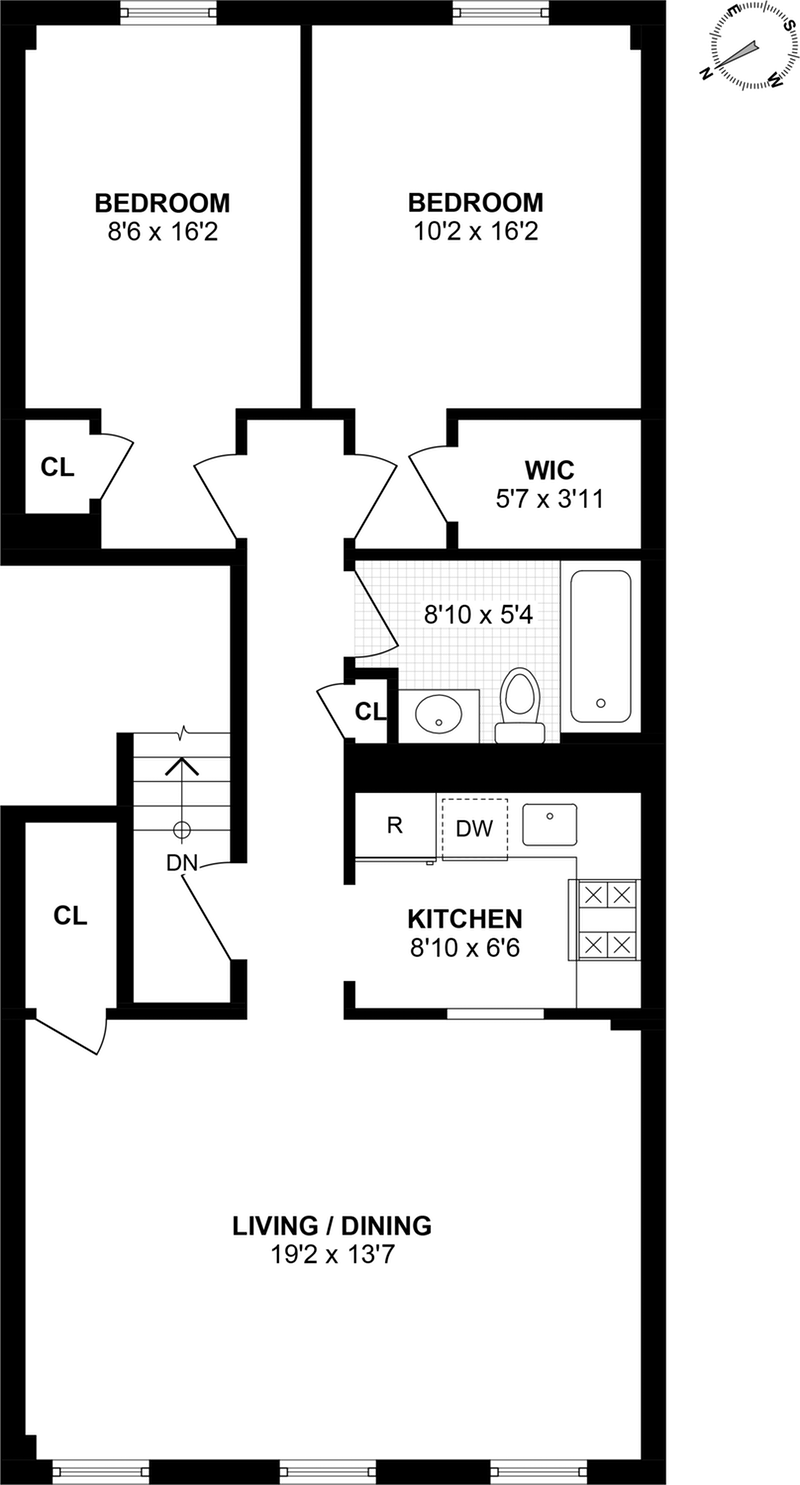 Floorplan for 395 Cumberland Street, 3