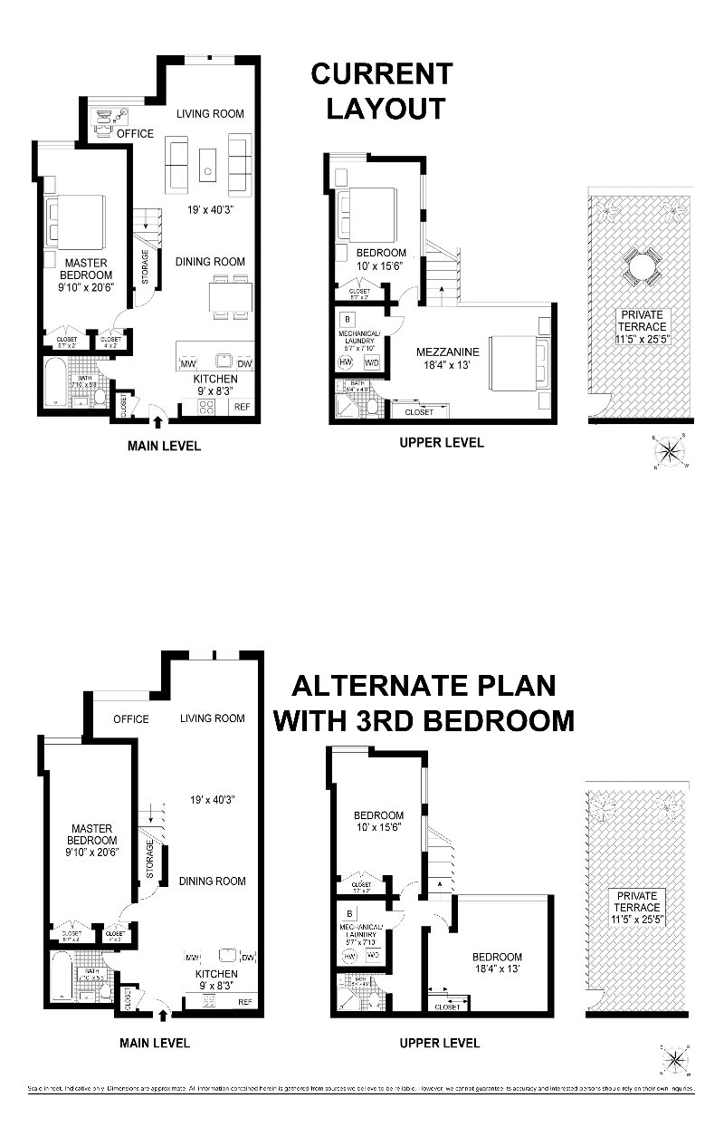 Floorplan for 361 Carroll Street, A1E