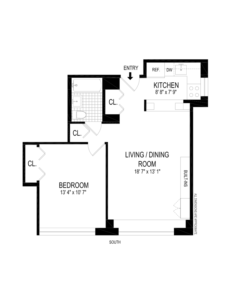 Floorplan for 130 West 67th Street