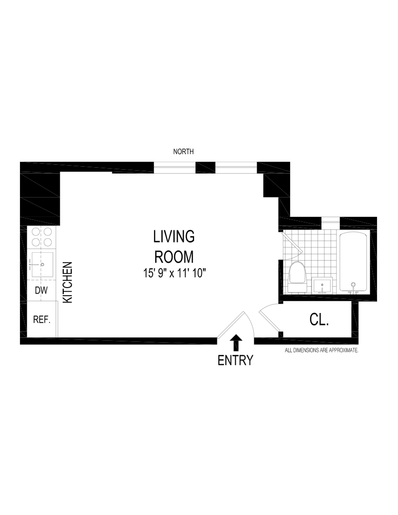 Floorplan for 333 East 43rd Street