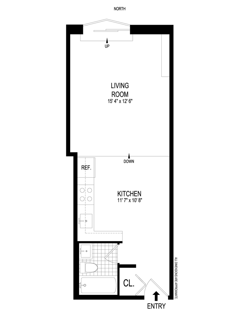 Floorplan for 215 East 24th Street