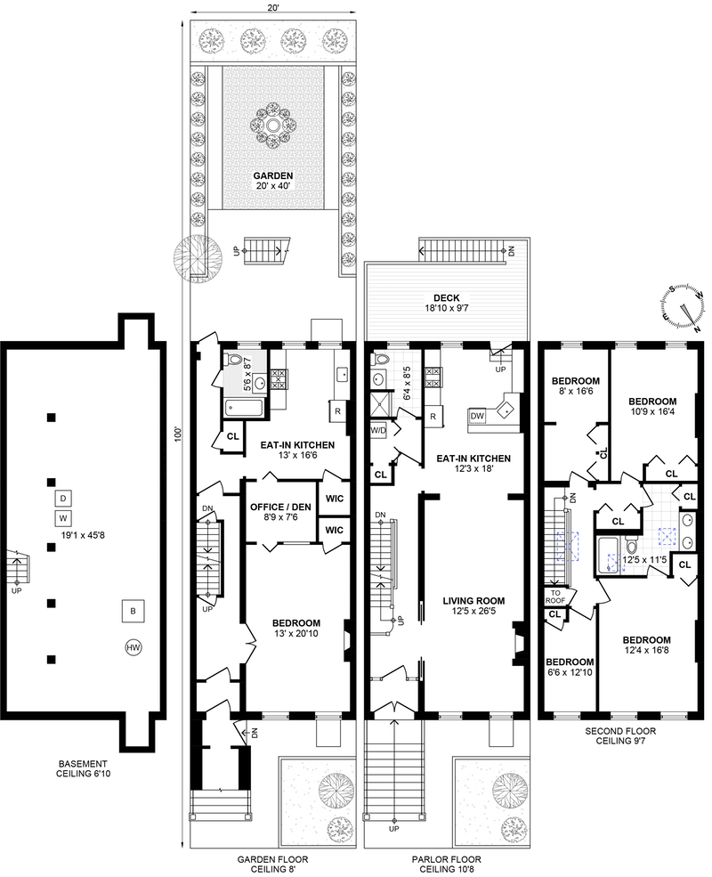 Floorplan for 456 14th Street