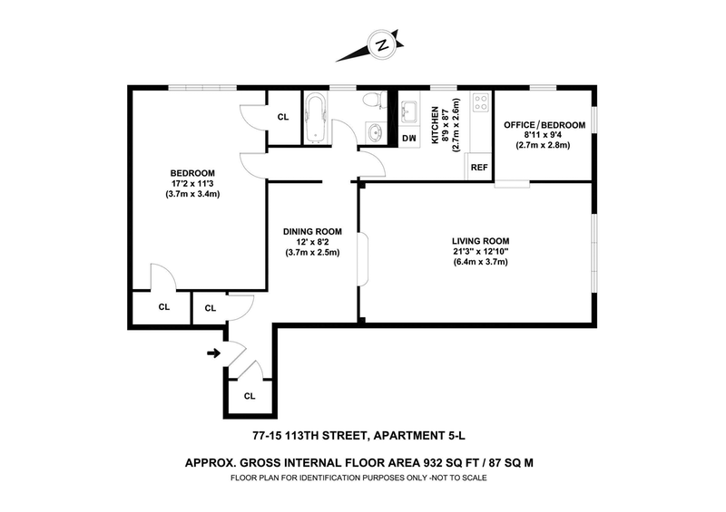 Floorplan for 77 -15 113th Street, 5L