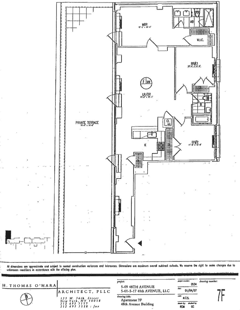 Floorplan for 5-09 48th Avenue, 7F