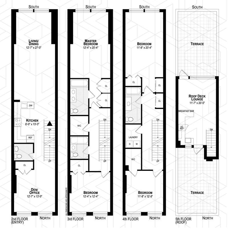 Floorplan for 236 West 123rd Street, 2