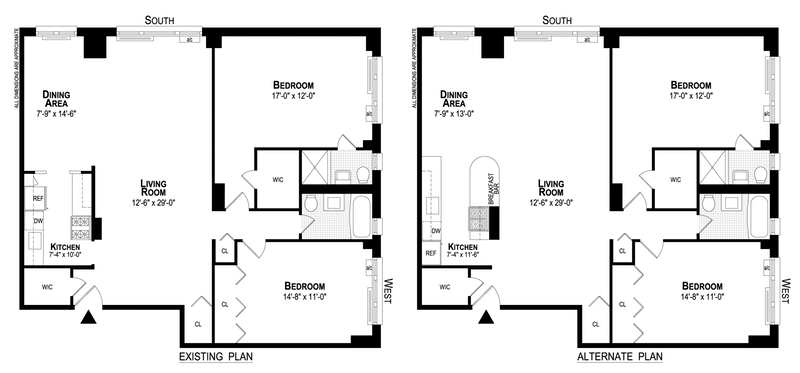 Floorplan for 77 Seventh Avenue