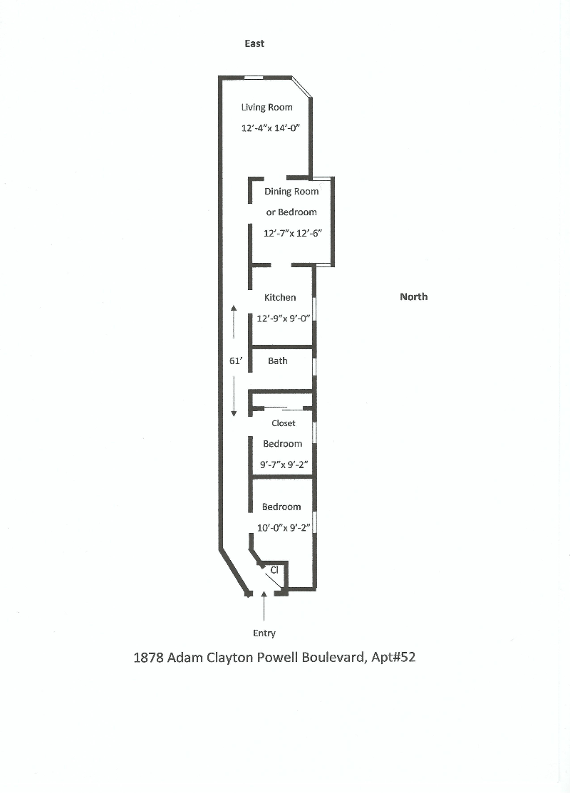 Floorplan for 1878 Seventh Avenue