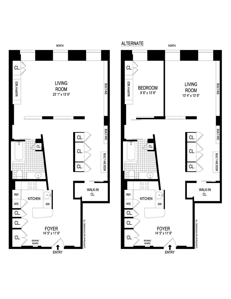 Floorplan for Architect-Designed Loft
