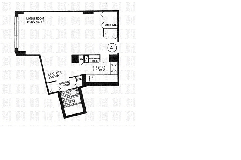 Floorplan for 2500 Johnson Avenue, 14A