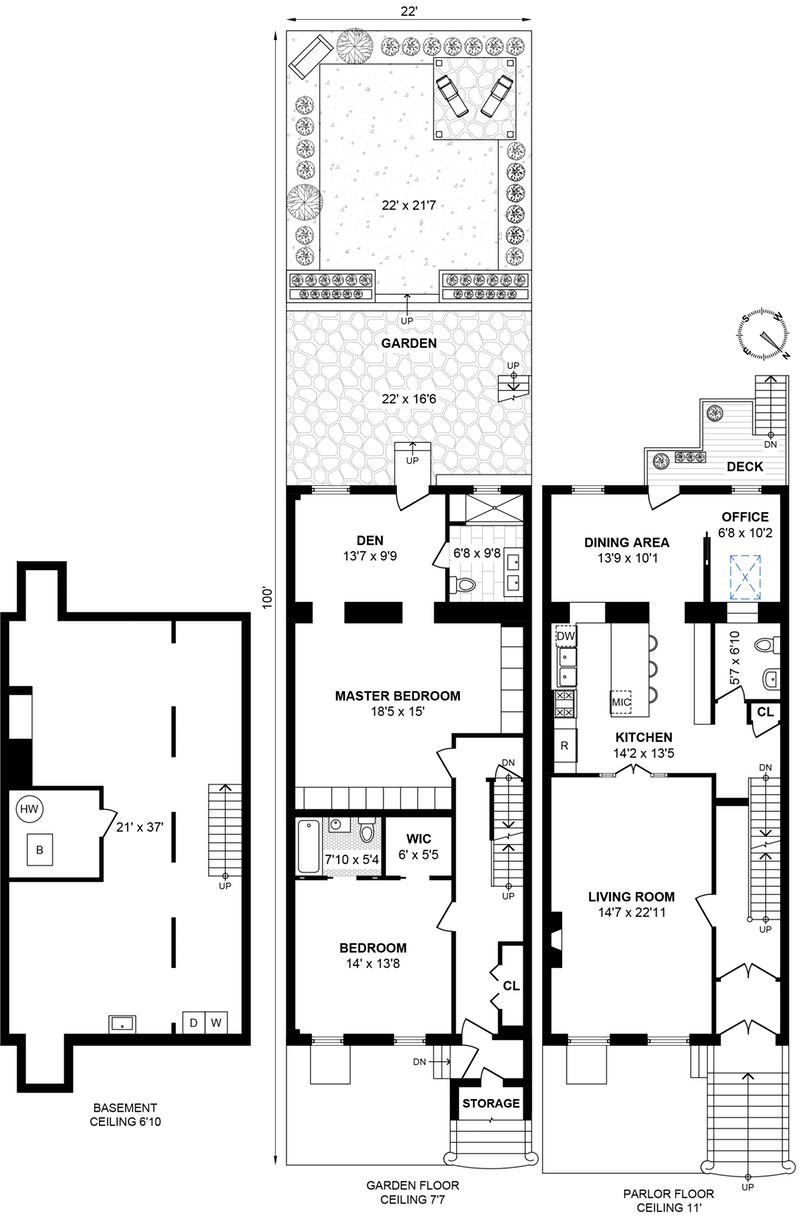 Floorplan for 306 Union Street, 1