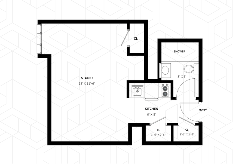 Floorplan for 25 Tudor City Place, 1509
