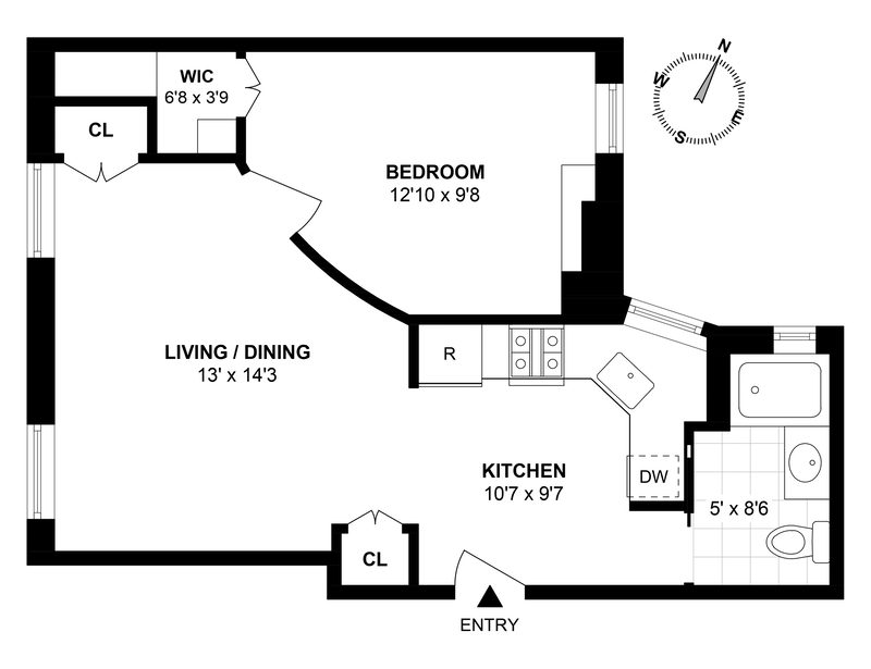 Floorplan for 251 Pacific Street, 2