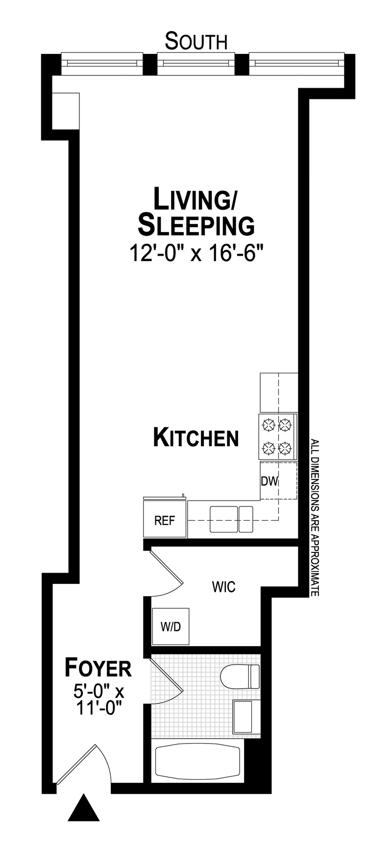 Floorplan for 140 West 22nd Street
