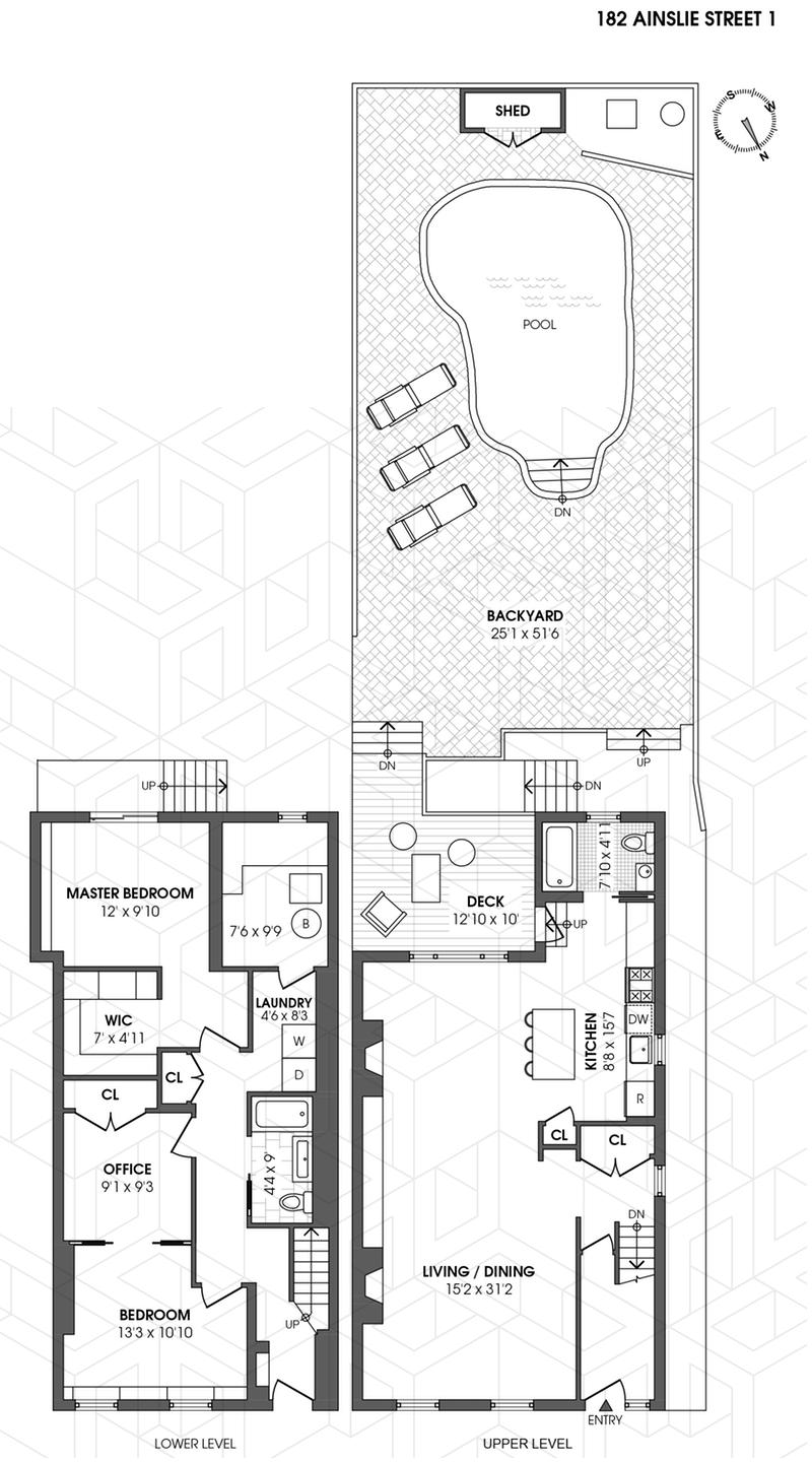 Floorplan for 182 Ainslie Street, 1