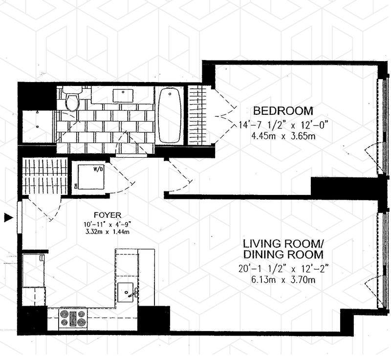 Floorplan for Spacious And Light