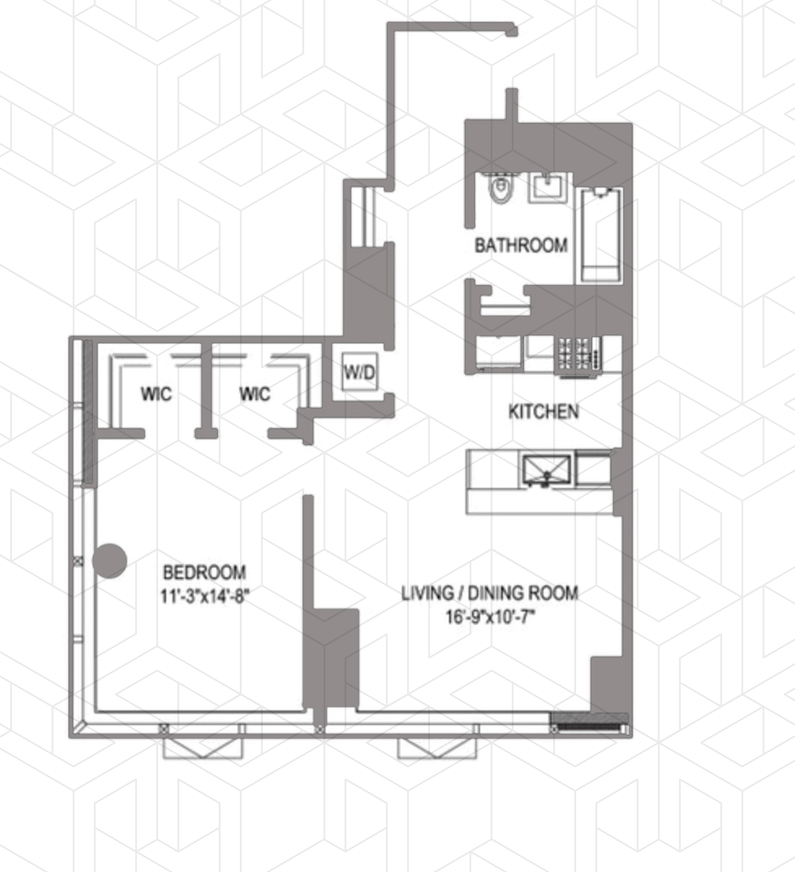 Floorplan for 400 Park Avenue South, 29E