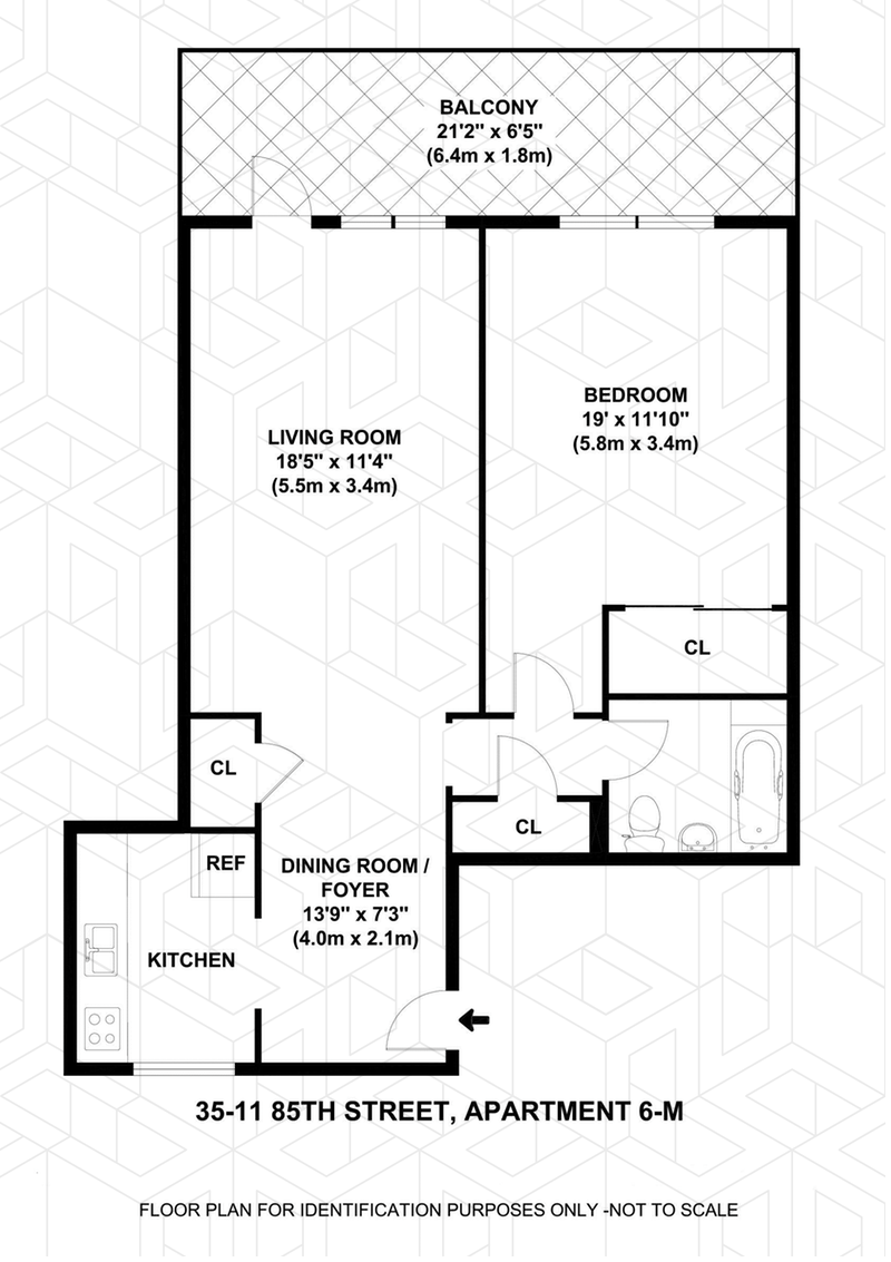 Floorplan for Jackson Heights With Outdoor Space