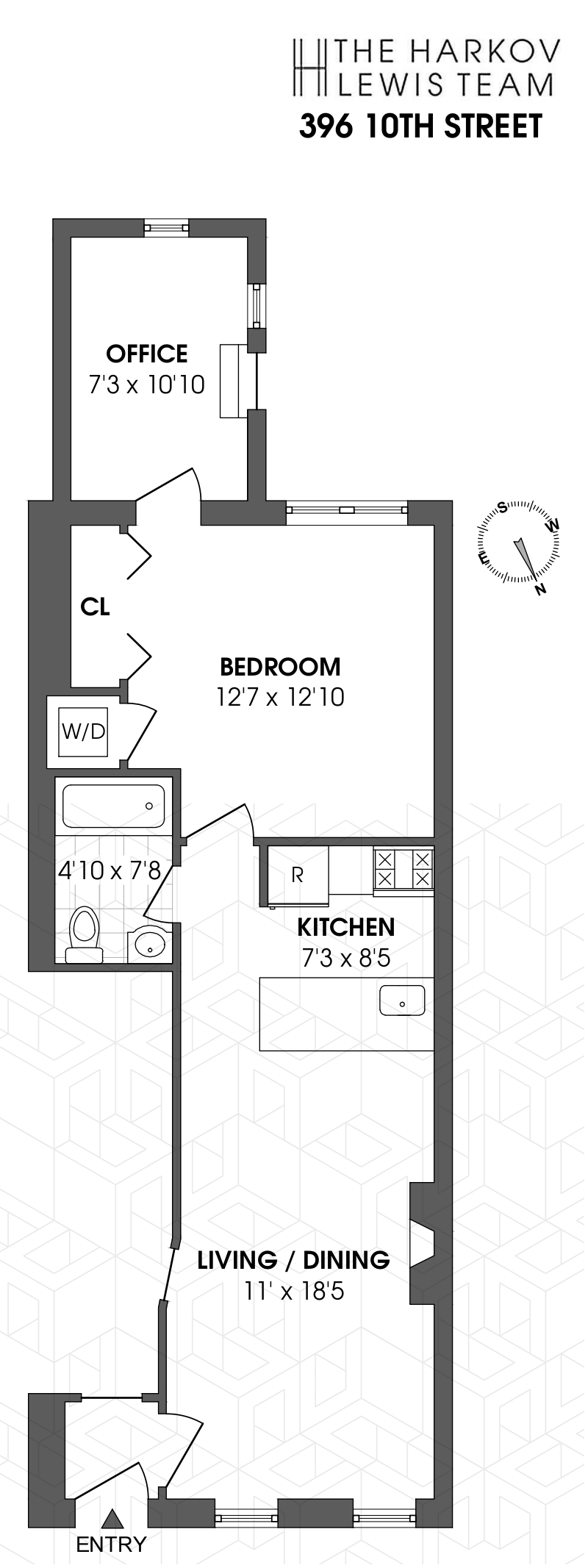 Floorplan for 396 10th Street, GARDEN