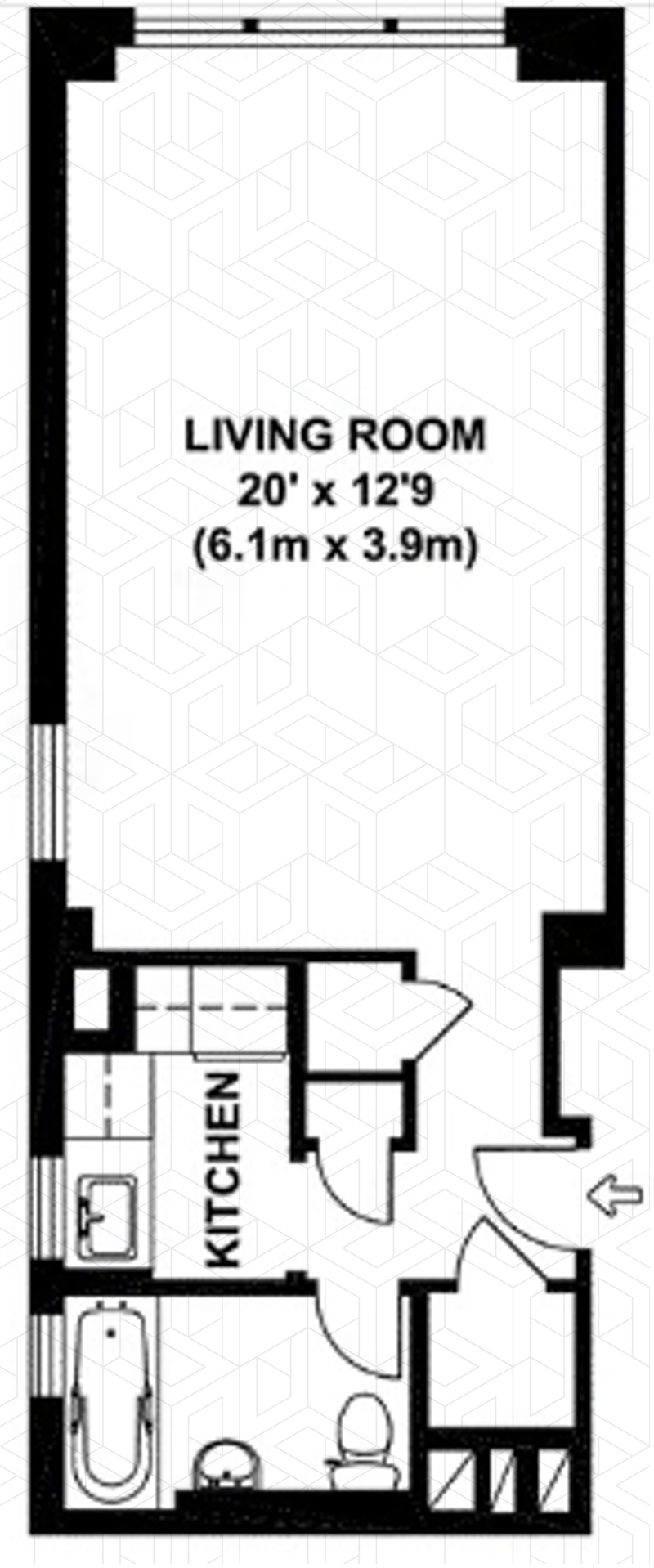 Floorplan for 321 East 45th Street