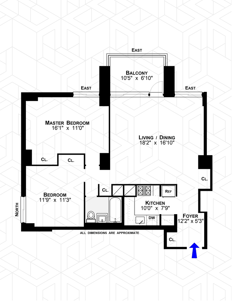Floorplan for 77 Fulton Street