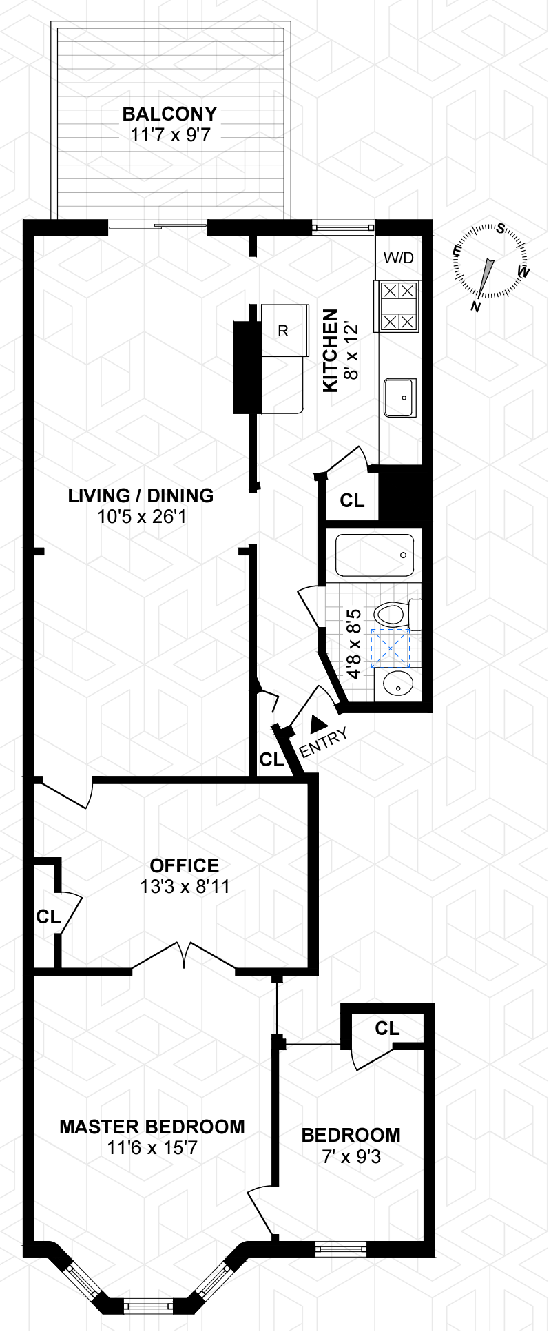 Floorplan for 208 Greenwood Avenue, 2