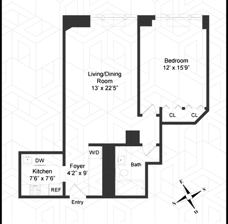 Floorplan for 245 East 93rd Street