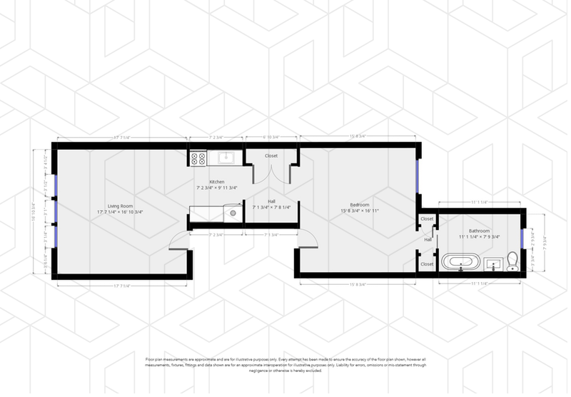 Floorplan for 210 West 137th Street, 2FLR