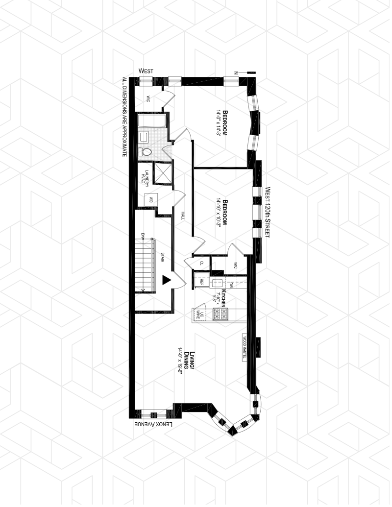 Floorplan for 199 Lenox Avenue, 4