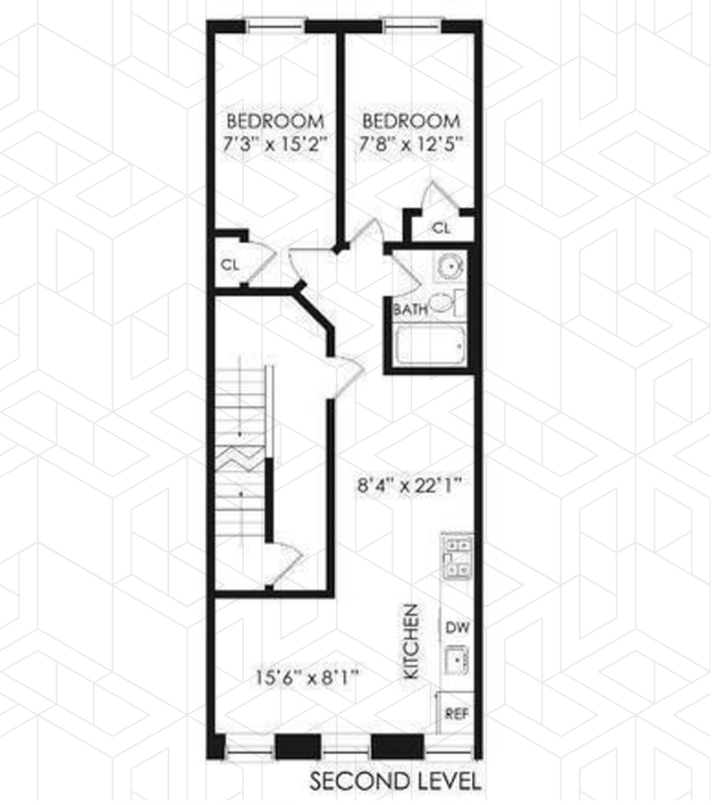 Floorplan for 553A Putnam Avenue, 2