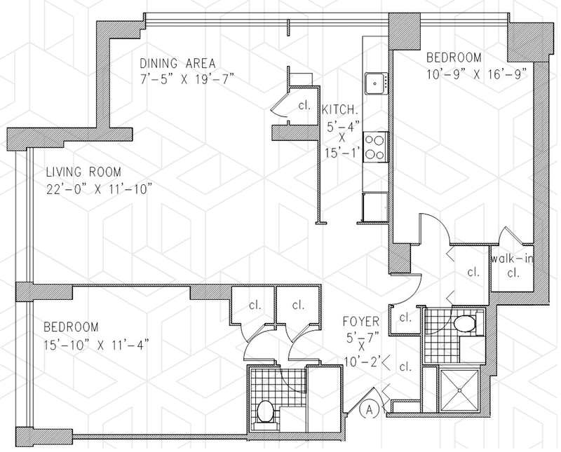 Floorplan for 444 East 82nd Street